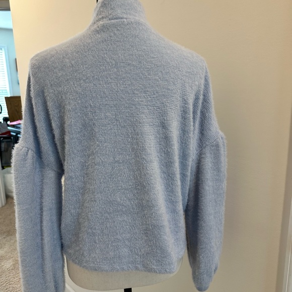 Sanctuary Blue Sweater Sz Small - Picture 2 of 5